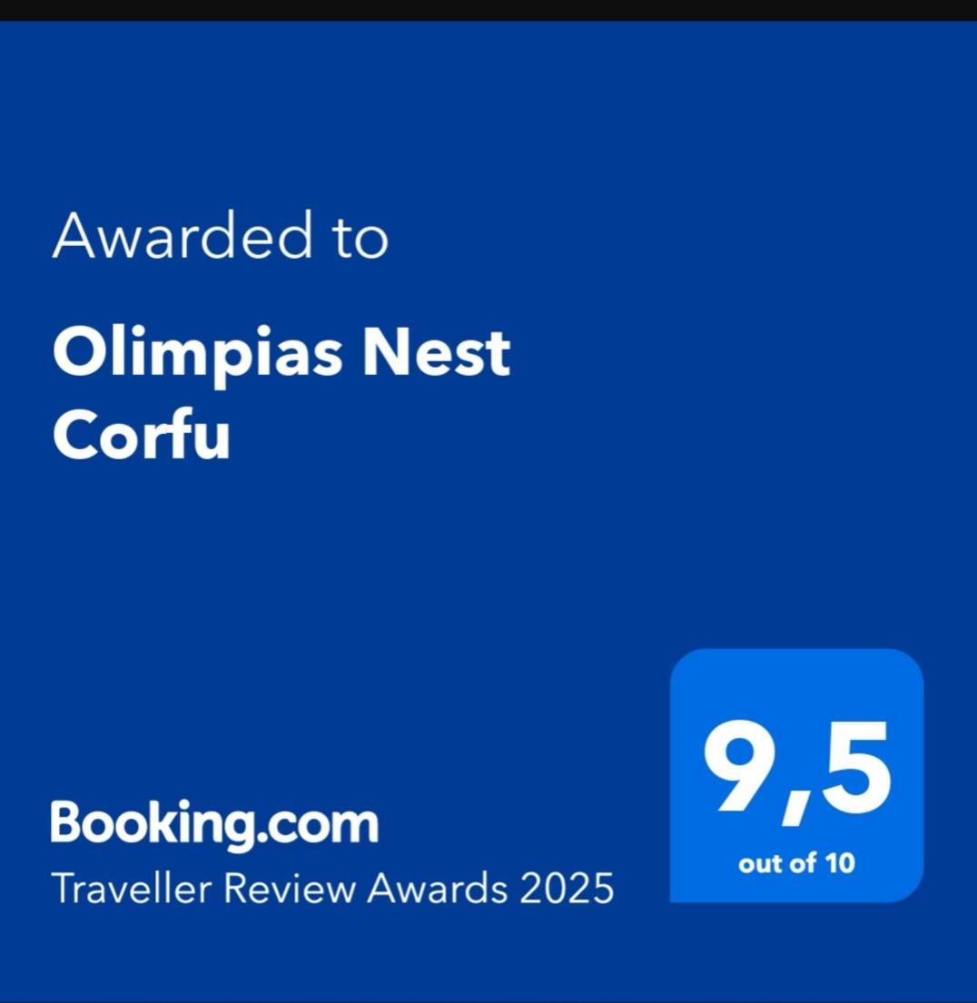 Olimpias Nest Corfu Lägenhet Corfu  Exteriör bild